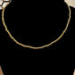 Gold Beaded Necklace The Cole Collection