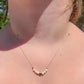 Gold Filled Heart Mother of Pearl Necklace The Cole Collection