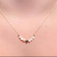 Gold Filled Heart Mother of Pearl Necklace The Cole Collection