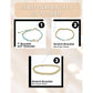 Gold & Amazonite Beaded Bracelets The Cole Collection