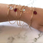 Heart Charm Bangles The Cole Collection