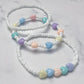 Heart & Seed Bead Bracelets The Cole Collection