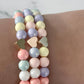 Pastel & Heart Beaded Bracelets The Cole Collection