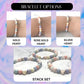 Pastel & Heart Beaded Bracelets The Cole Collection