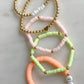 Personalized Neon Initial Bracelets The Cole Collection