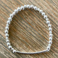 Silver Heart Beaded Bracelets The Cole Collection