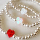 Silver & Opal Heart Beaded Bracelets The Cole Collection