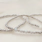 Silver & White Opal Beaded Bracelets The Cole Collection