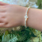 Silver, Gemstone Cross Beaded Bracelets The Cole Collection