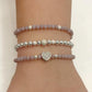 Sterling Silver Purple Beaded Bracelets The Cole Collection