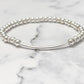 Sterling Silver Stardust Beaded Bracelets The Cole Collection