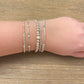 Sterling Silver Stardust Beaded Bracelets The Cole Collection