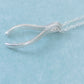 Sterling Silver Wishbone Necklace The Cole Collection