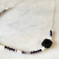 Sterling Silver & Purple Opal Necklace The Cole Collection