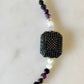 Sterling Silver & Purple Opal Necklace The Cole Collection